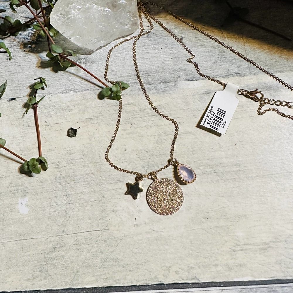 Vintage Nine West Vintage America Charm Necklace